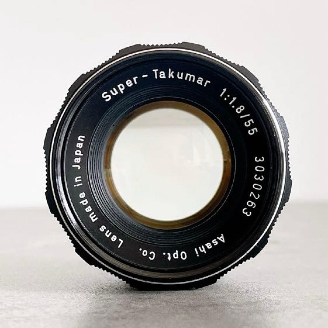 【光学美品】 Super Takumar 55mm f1.8 整備済 m42