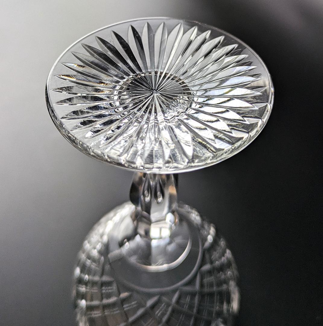 夫婦の語らいに★2個セット★オールド バカラ クリスタルワイングラス フランス