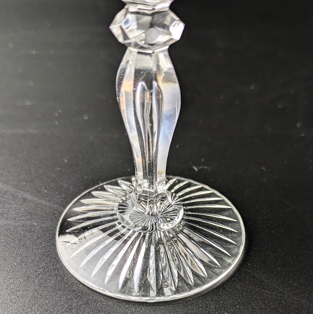 夫婦の語らいに★2個セット★オールド バカラ クリスタルワイングラス フランス