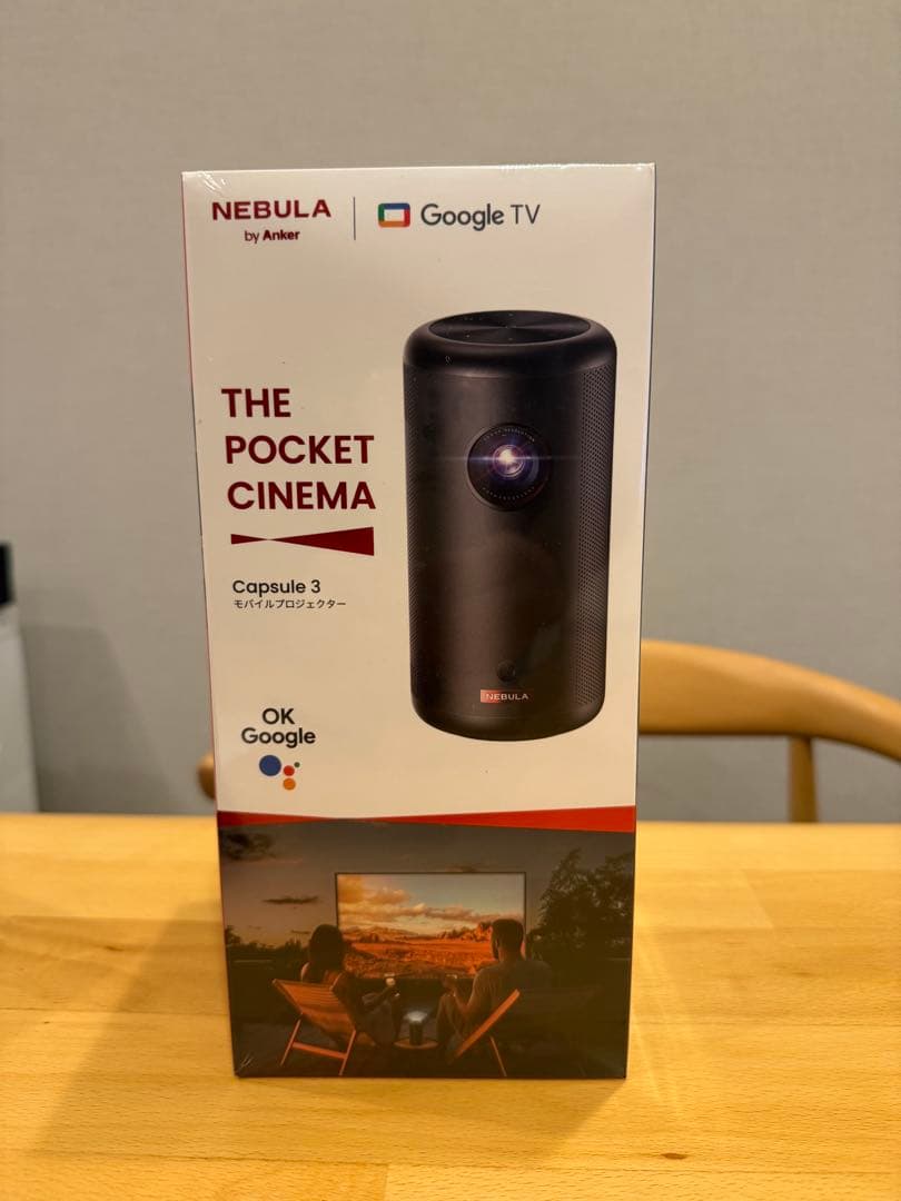 プロジェクター Anker NEBULA THE POCKETCINEMA Capsule 3