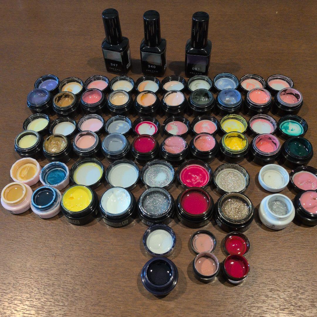 ジェルネイルカラー85色セット