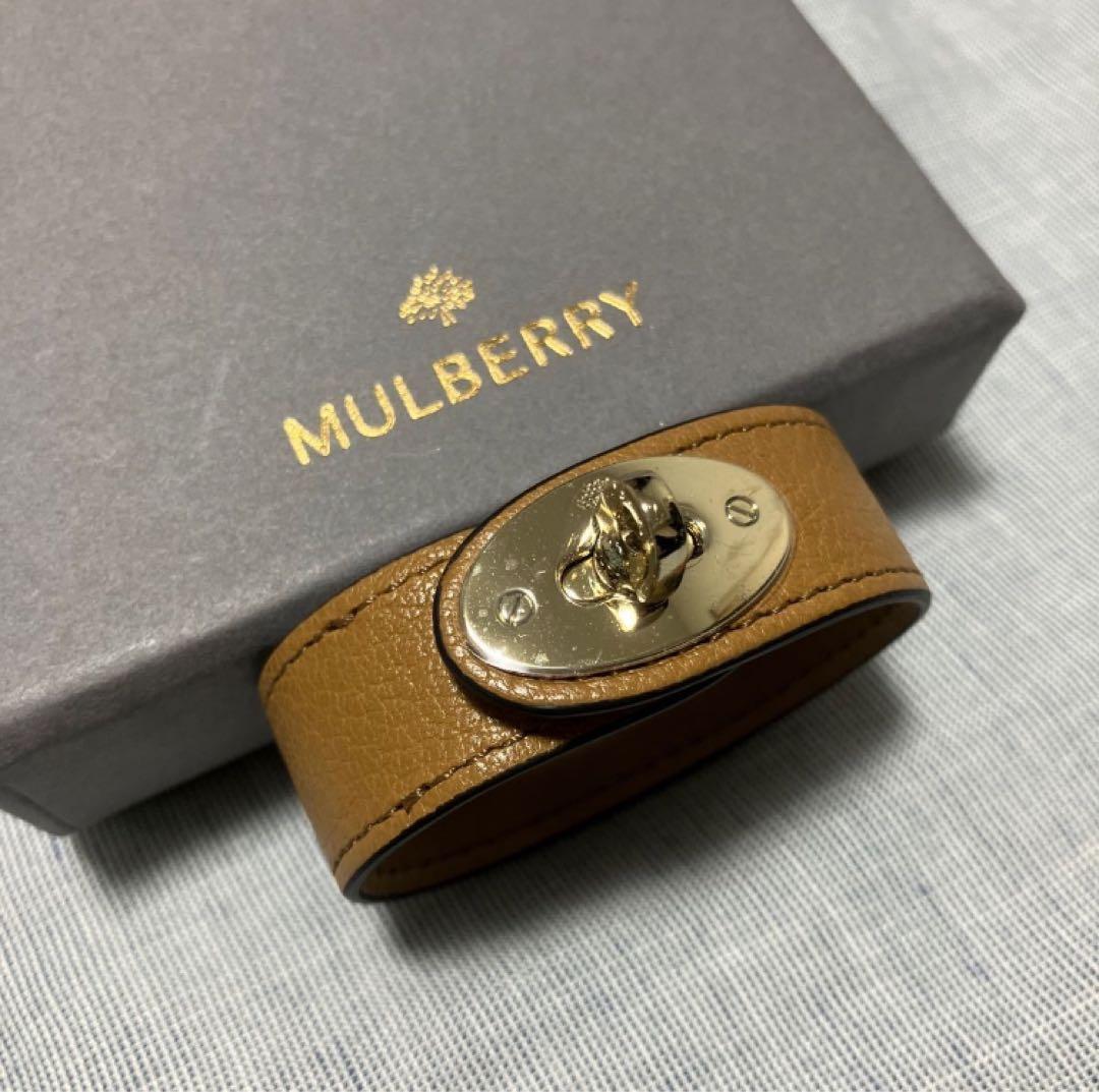 マルベリー ベイズウォーター レザー ブレスレット Mulberry バングル
