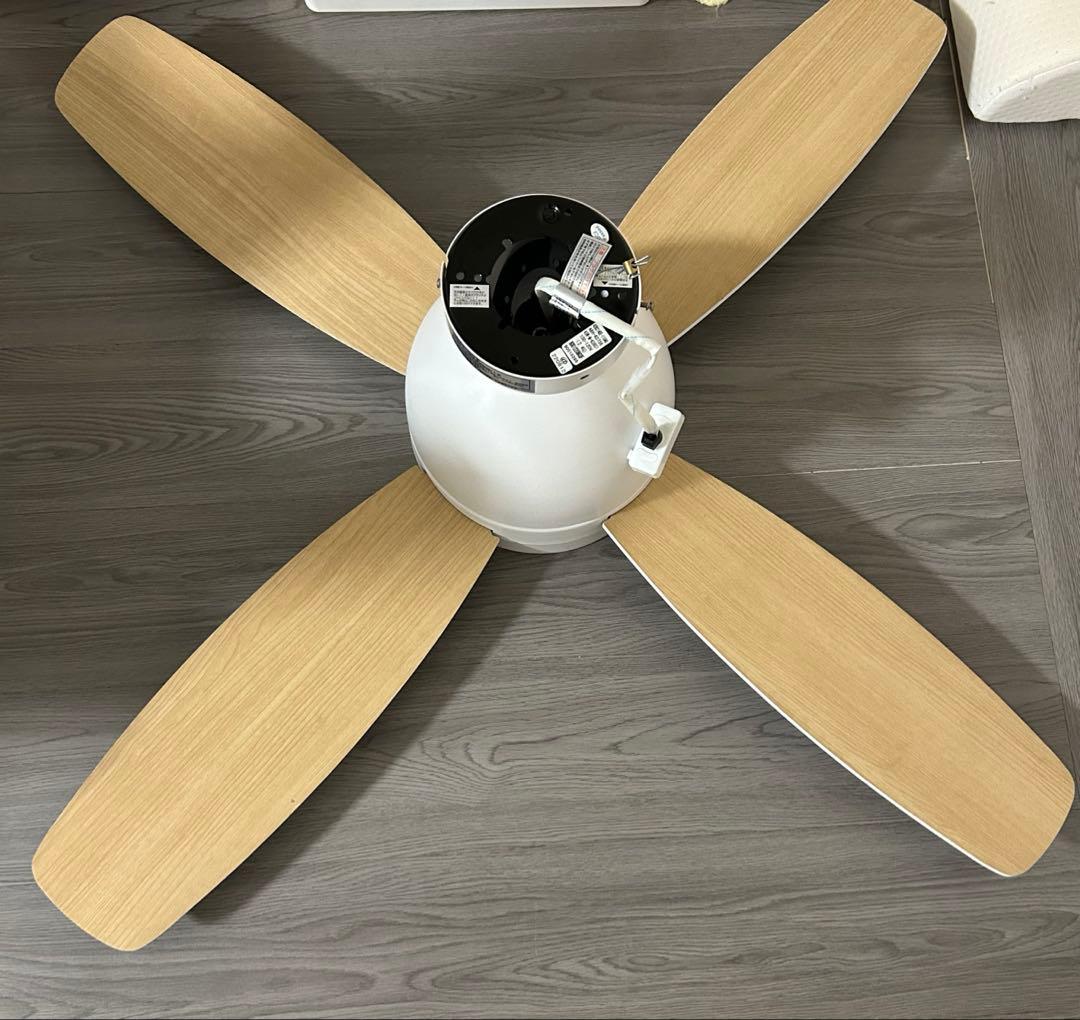 【VENTOTA】シーリングファンライト フォルテ ナチュラル&ホワイト