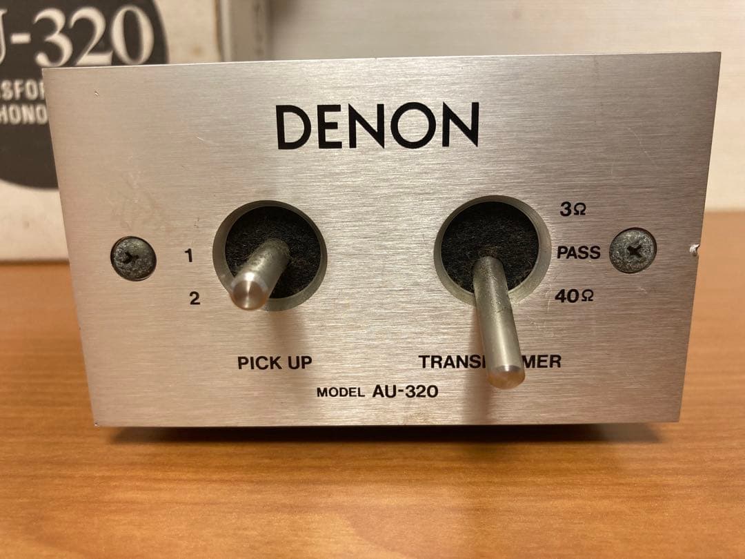 DENON デノン　デンオン　AU-320 MCカートリッジ昇圧トランス