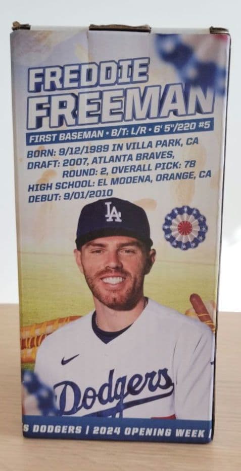 フレディ・フリーマン　ボブルヘッド　未開封
