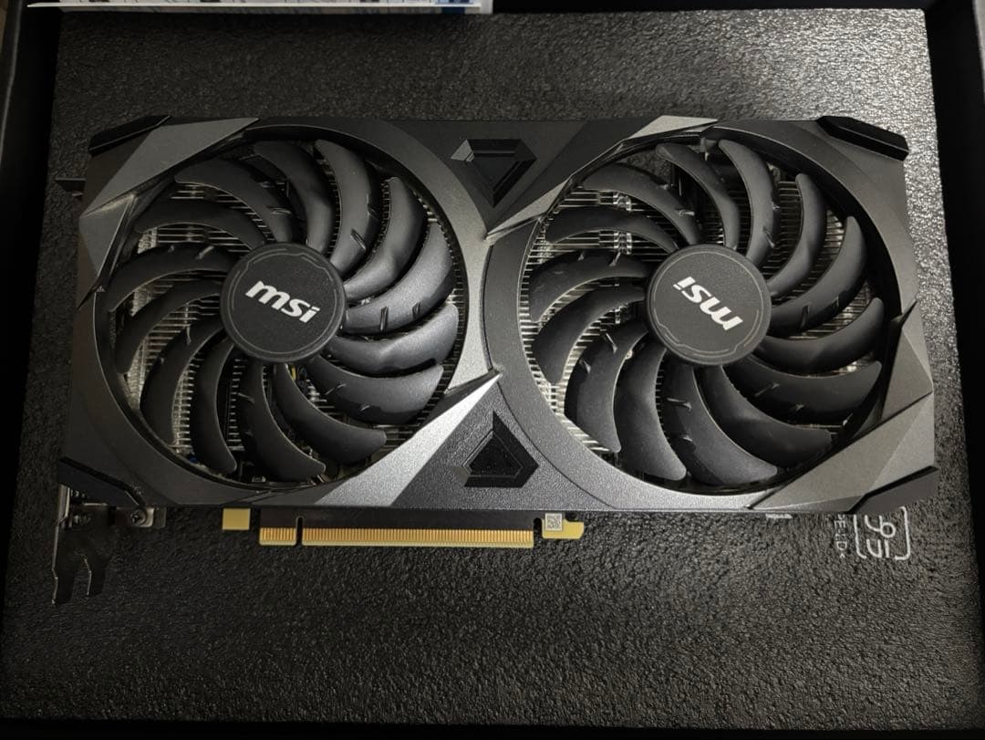 【動作確認済】MSI GeForce RTX 3070 VENTUS 2X