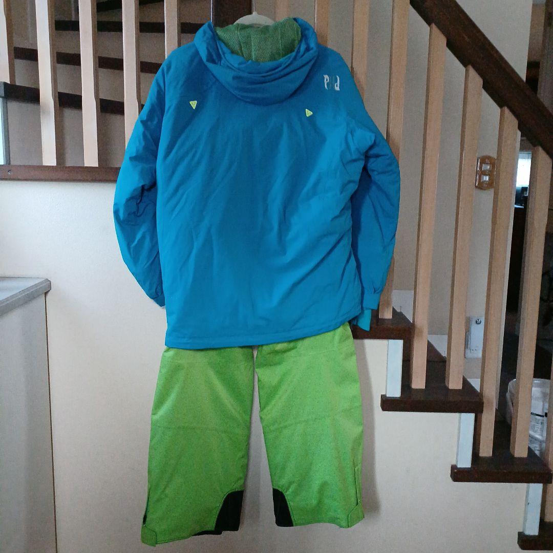 phenix スキーウェア 青 M/fablice パンツ 黄緑 M メンズ
