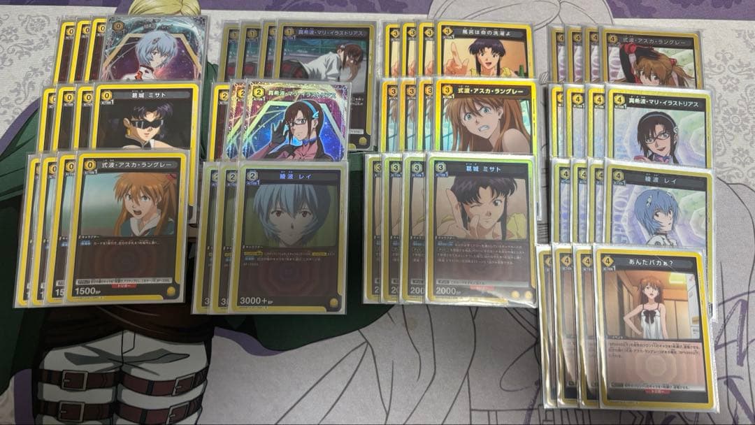 ユニアリ　黄色エヴァンゲリオン　デッキ　デッキパーツ付き