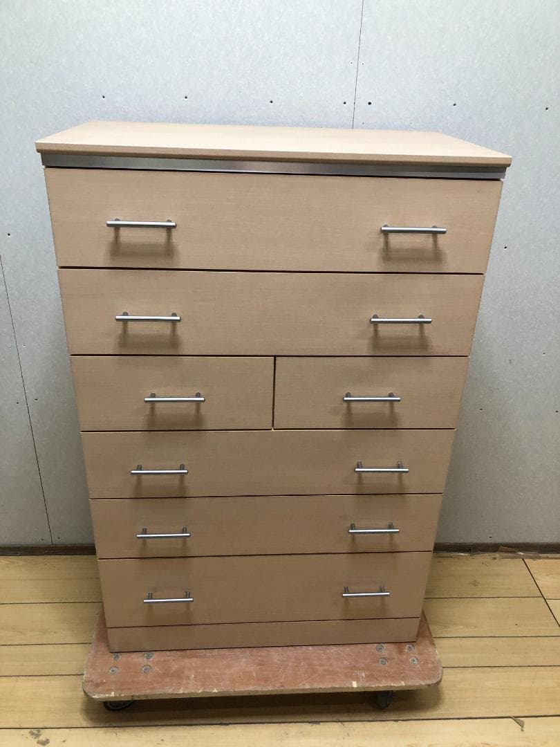 新 ナチュラルウッド 6段チェスト　250630-11