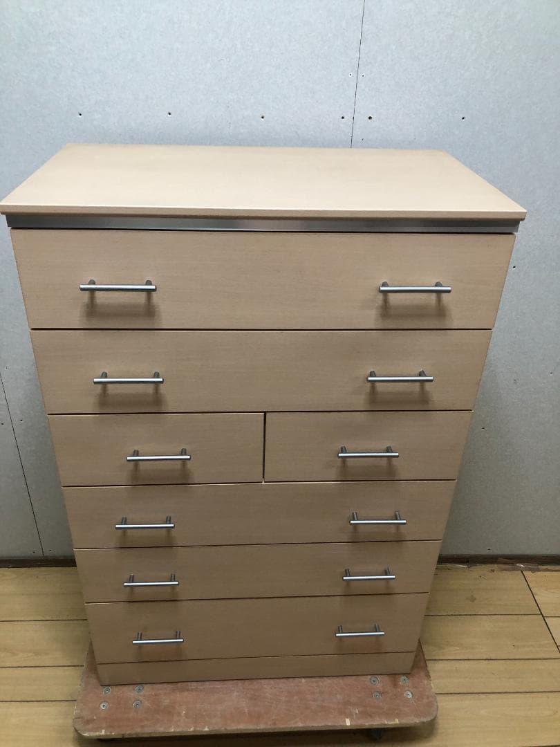 新 ナチュラルウッド 6段チェスト　250630-11