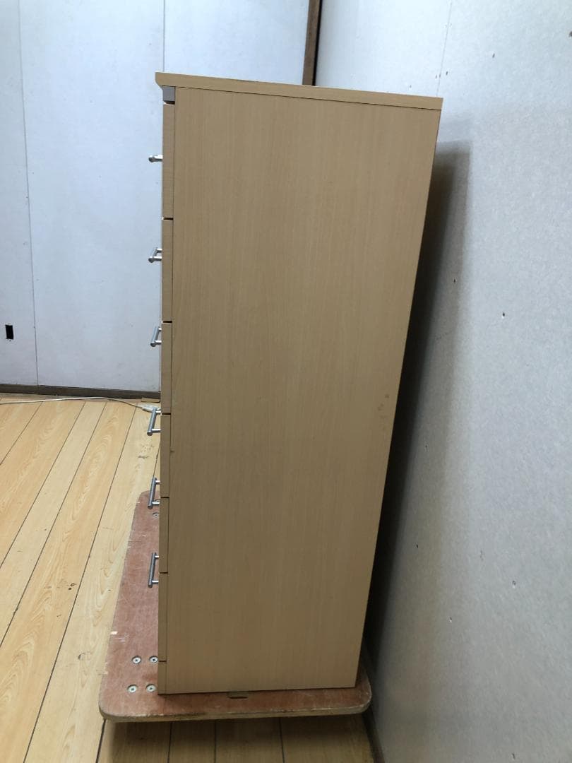 新 ナチュラルウッド 6段チェスト　250630-11