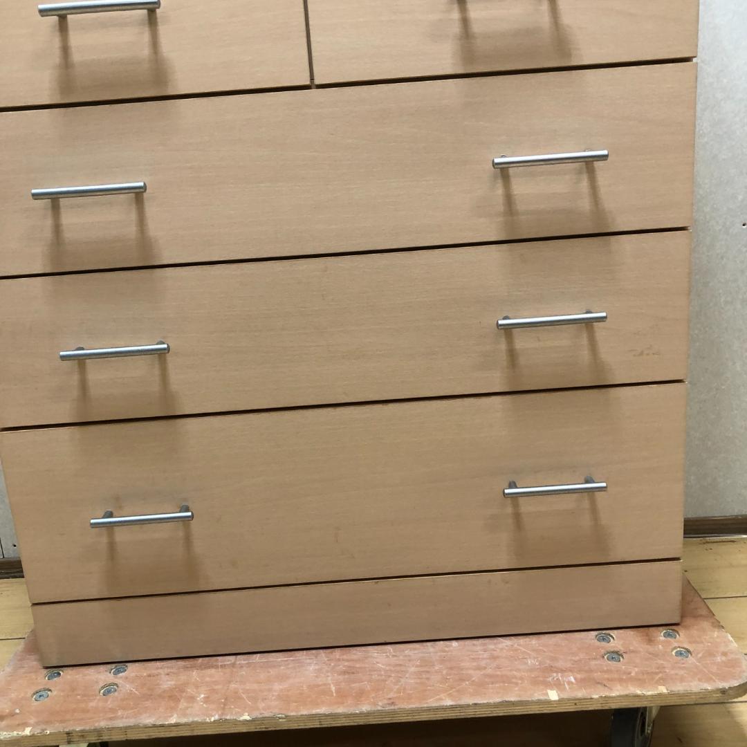 新 ナチュラルウッド 6段チェスト　250630-11