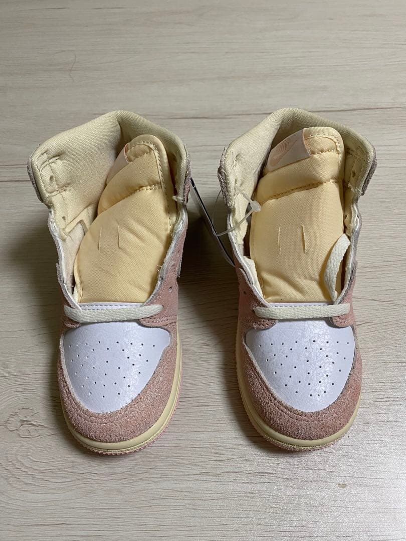 NIKE Jordan 1 Retro キッズシューズ ピンク【YーY】