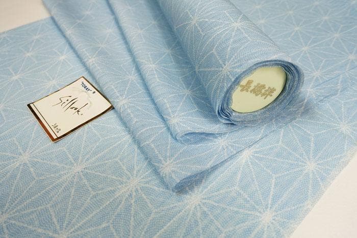 反物 長襦袢 未仕立て 東レシルック 縦絽 サイズ ポリエステル 11895