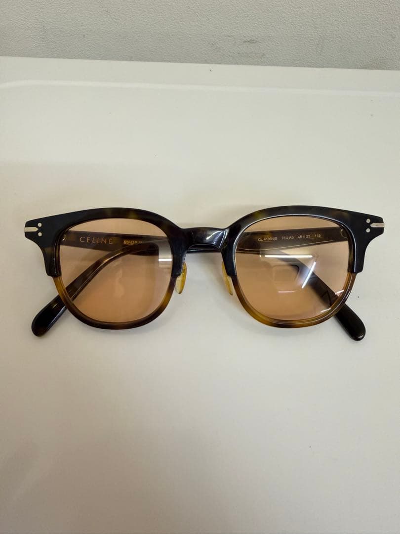 M*e様 CELINE CL41394/S べっ甲柄 サングラス メガネ　度なし