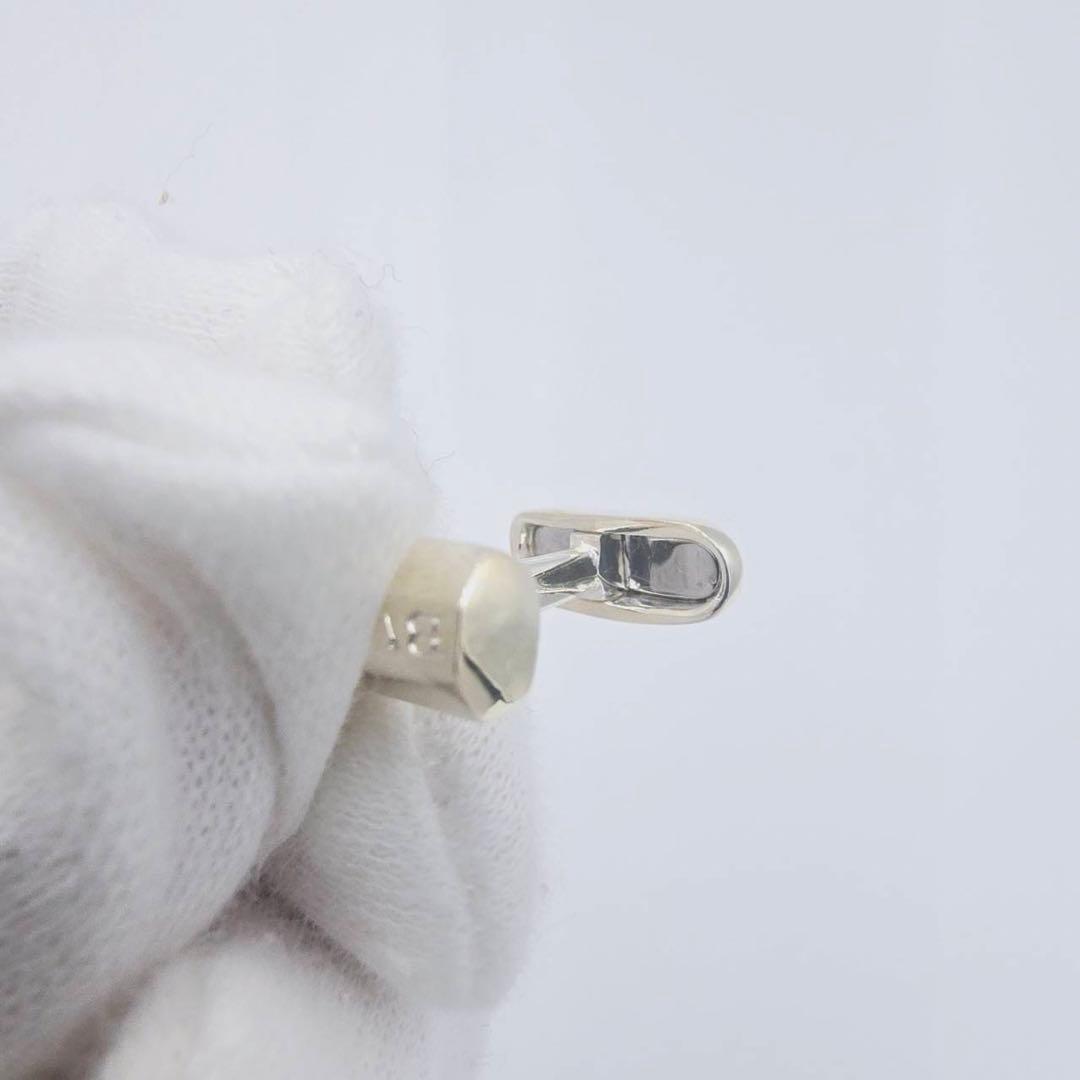 ★BVLGARI★ カフリンクス ロゴ SV925 シルバー.