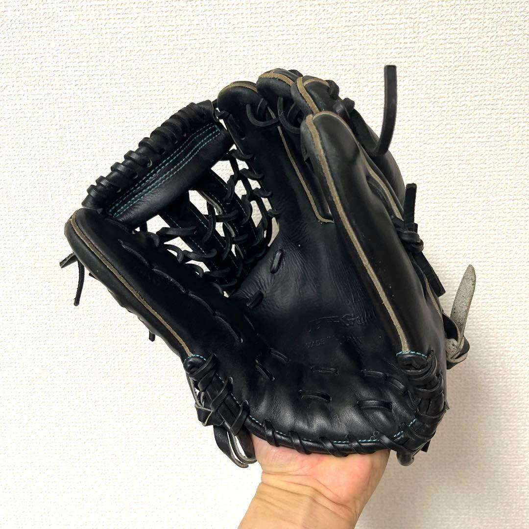 792 ハイゴールド 心極 型抜群 即戦力 硬式 内野手用グローブ