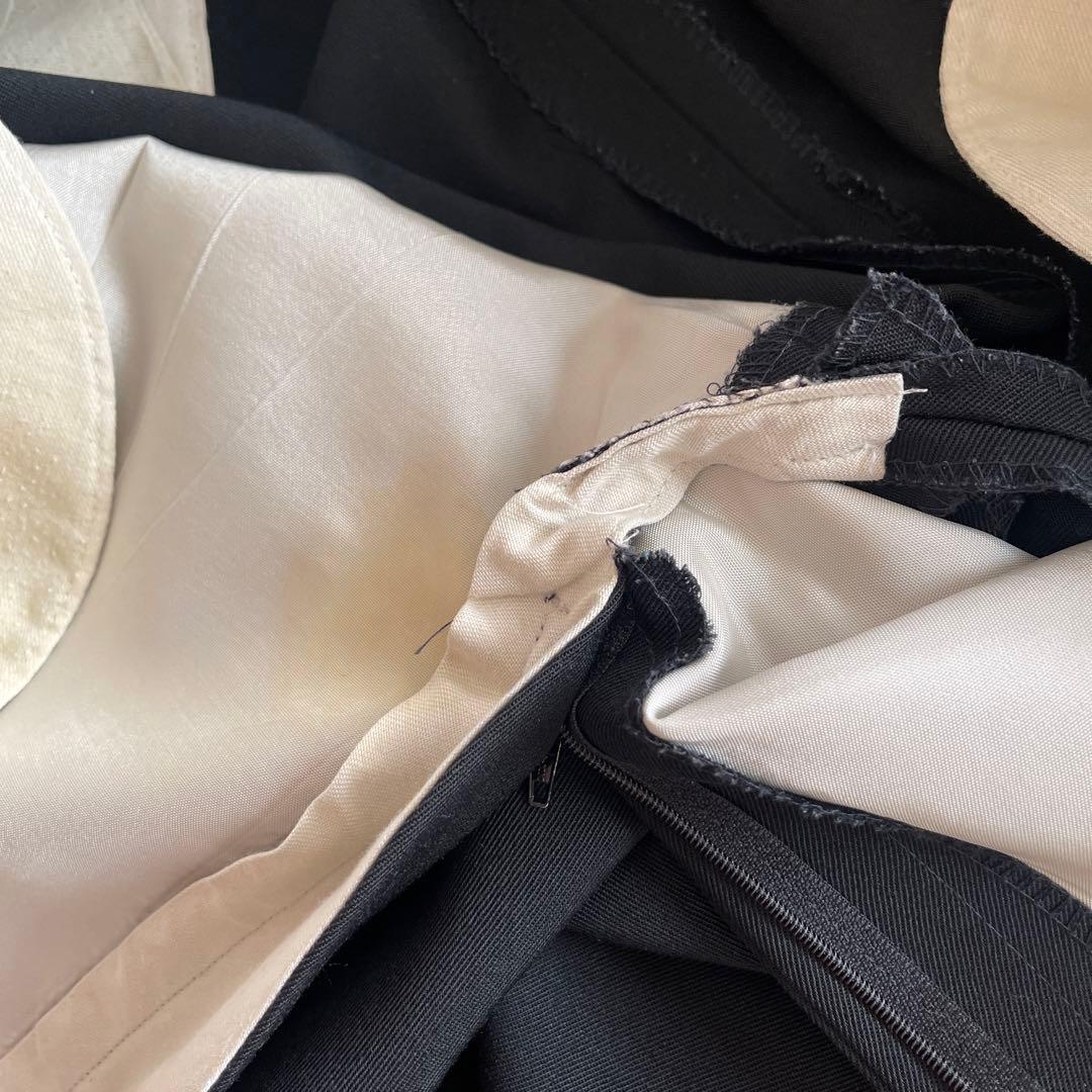 80s 90s GIVENCHY ジバンシー 3タック スラックス ブラック