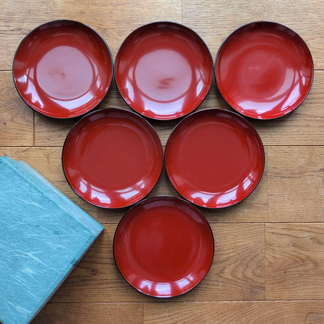 Himeさま専用　木製輪島塗菓子皿　6枚+4枚の2点まとめ購入