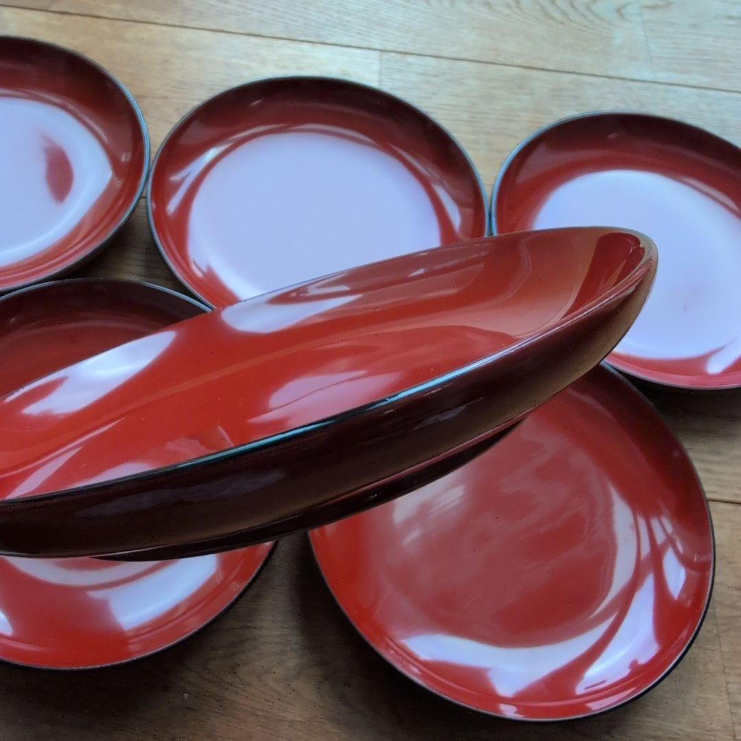 Himeさま専用　木製輪島塗菓子皿　6枚+4枚の2点まとめ購入