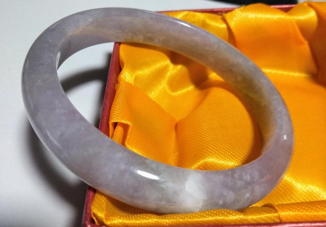 期間限定ミャンマー産 高級 本翡翠原石 バングル