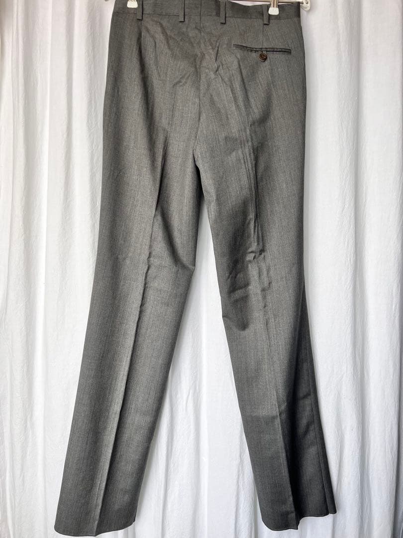 MAISON KITSUNE グレー スラックス