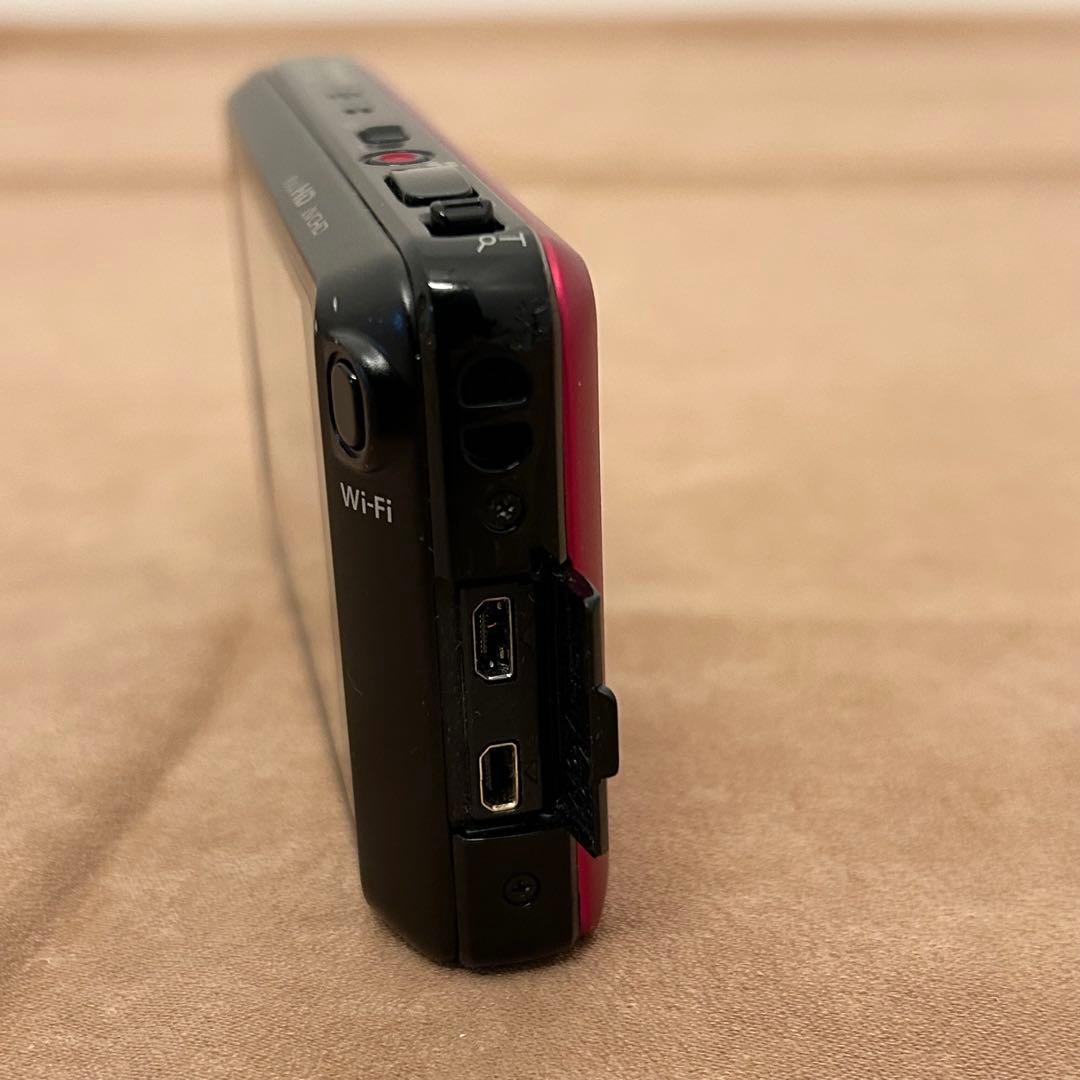 パナソニックコンパクトデジタルカメラ　DMC-FX90 レッド