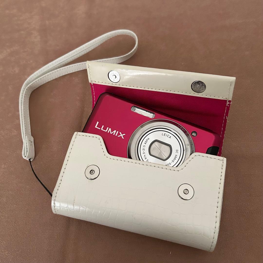 パナソニックコンパクトデジタルカメラ　DMC-FX90 レッド