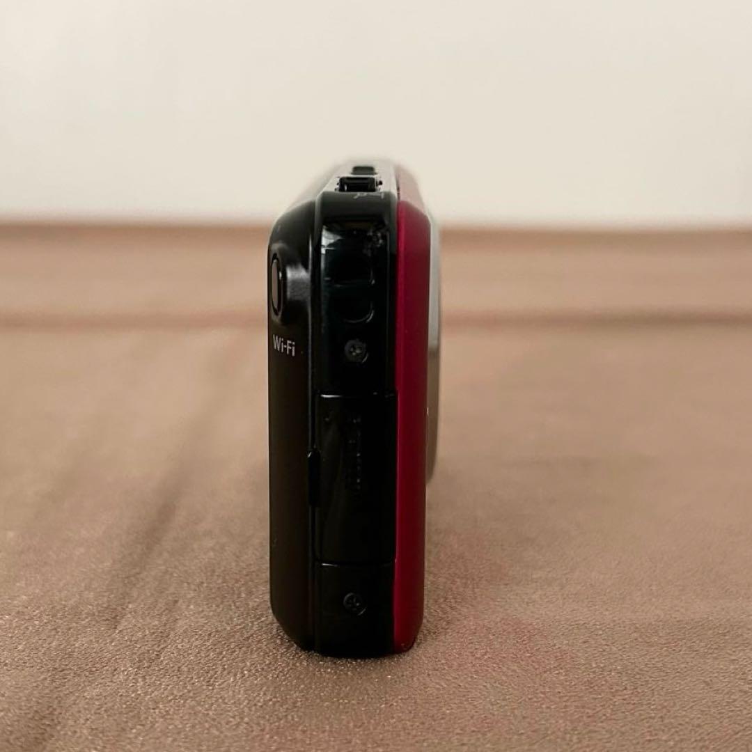 パナソニックコンパクトデジタルカメラ　DMC-FX90 レッド