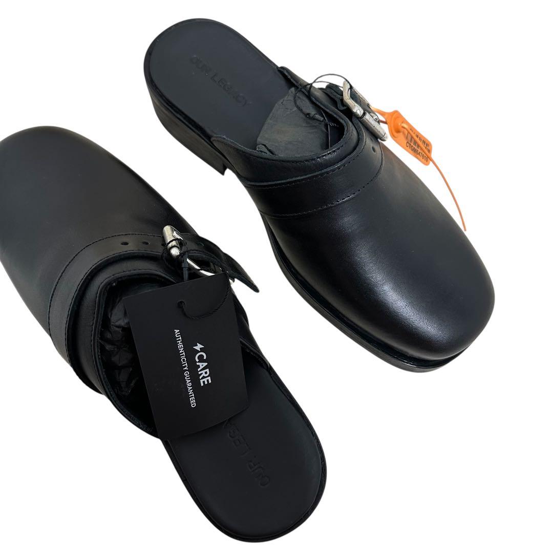 OUR LEGACY ブラック サンダル camion ミュール