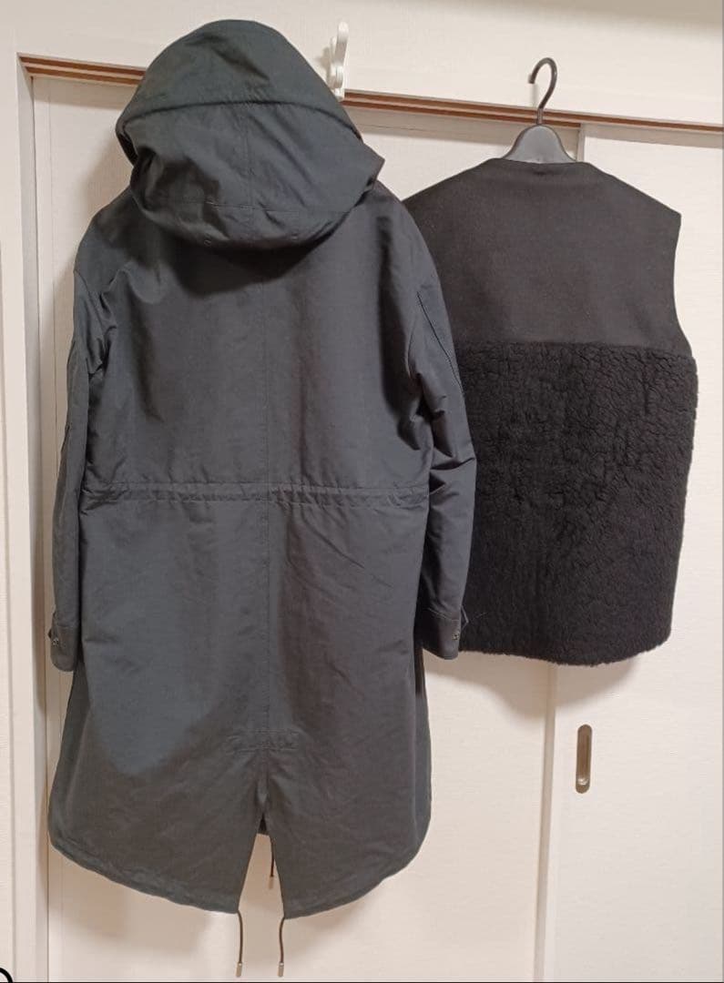 la kagū別注 RERACS 48 モッズコートベスト2点セット