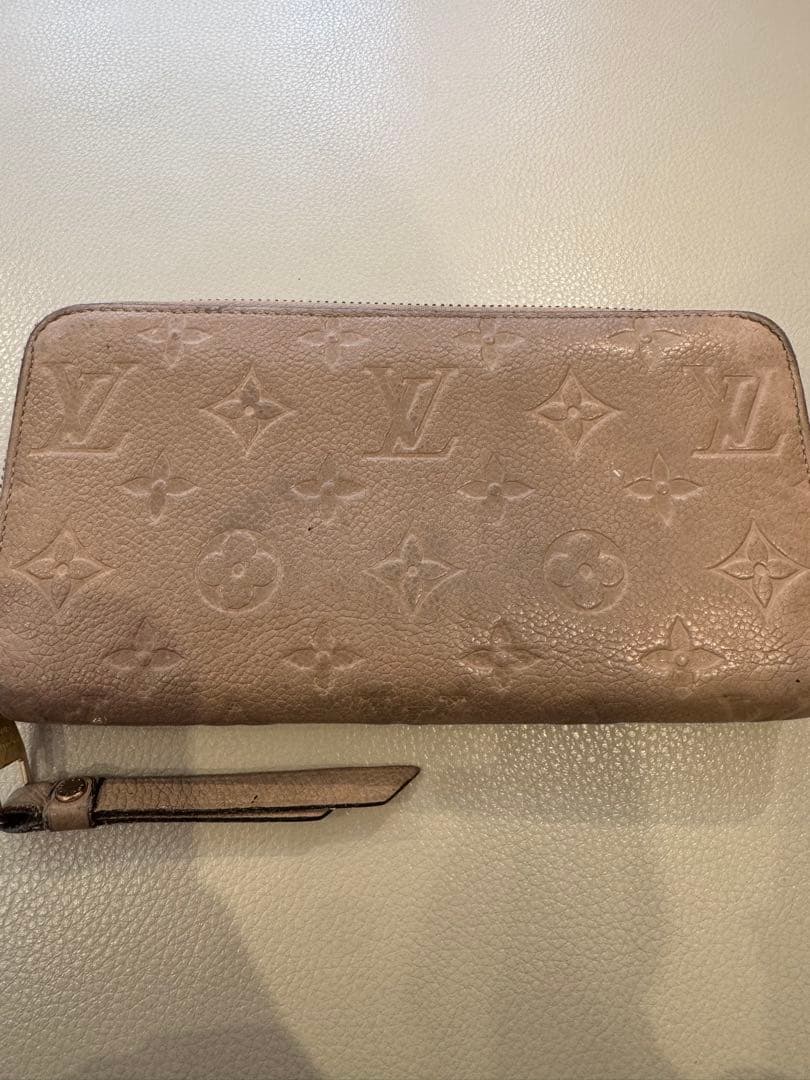 Louis Vuitton ヴィトン 長財布 ベージュ