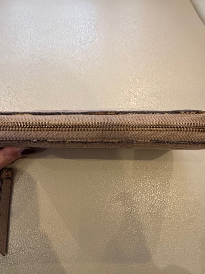 Louis Vuitton ヴィトン 長財布 ベージュ