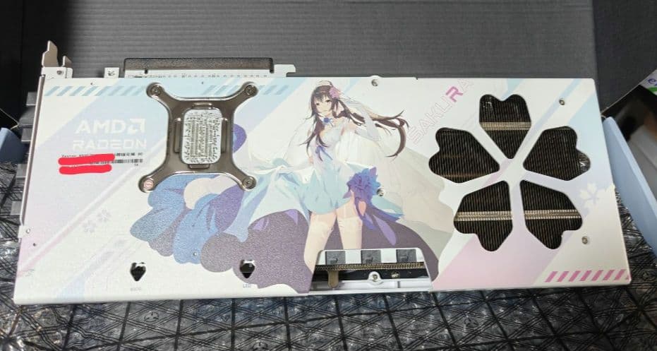 グラフィックボード・グラボ・ビデオカード YESTON AMD Radeon RX9070XT Sakura OC