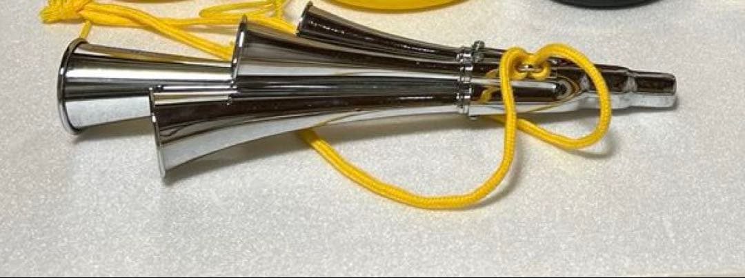 molten モルテン チアホーン スポーツ 観戦 応援 笛 ラッパ 中古