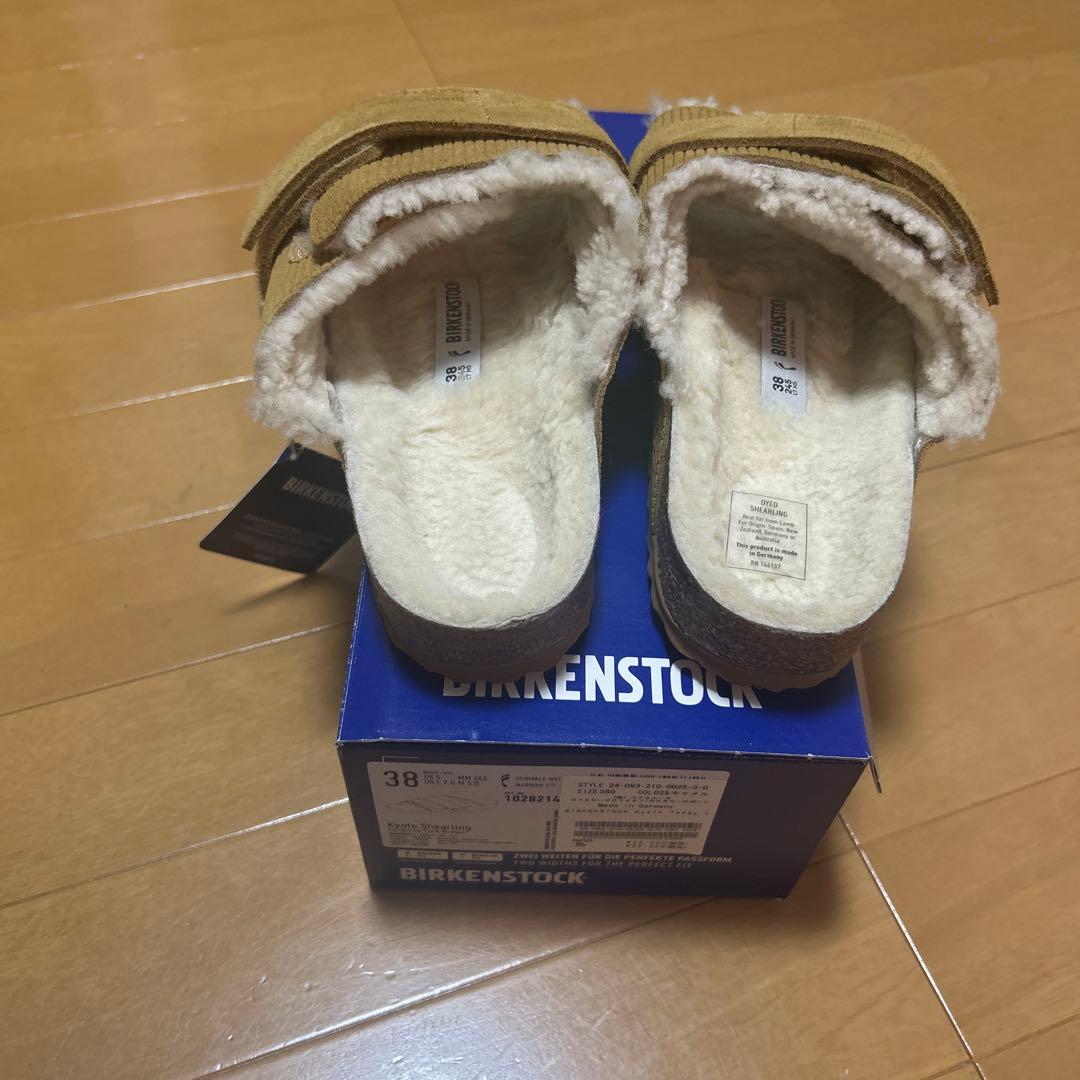 た*ん様 BIRKEN STOCK Kyoto Teddy LEVE Cordu