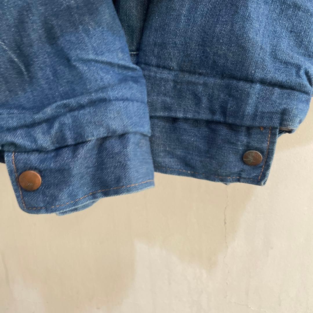 ゴ*太様 Wrangler ボア付きデニムジャケット アメリカ製　オーバーサイズ