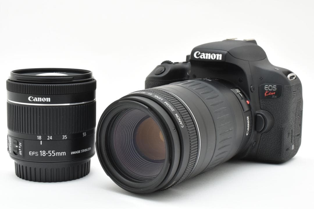 【S数800回未満】★Canon kiss X9i★ダブルレンズ 一眼レフ