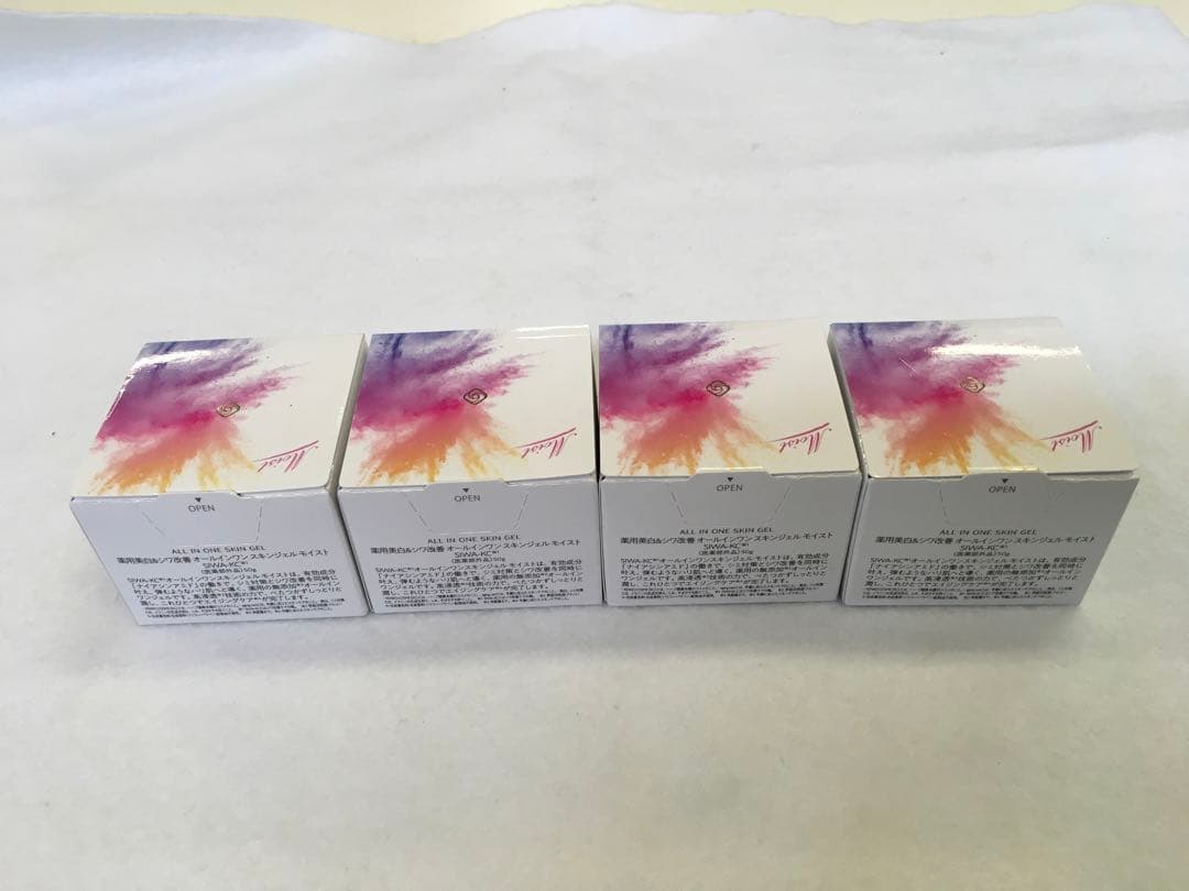 【未開封】KC SIWA-KC オールインワン　スキンジェルモイスト　50g×4