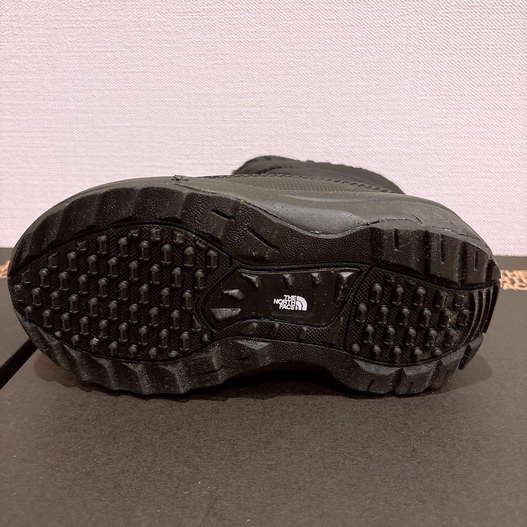 【極美品】ノースフェイス ヌプシ ブーティ ウォータープルーフ 17cm 子供用