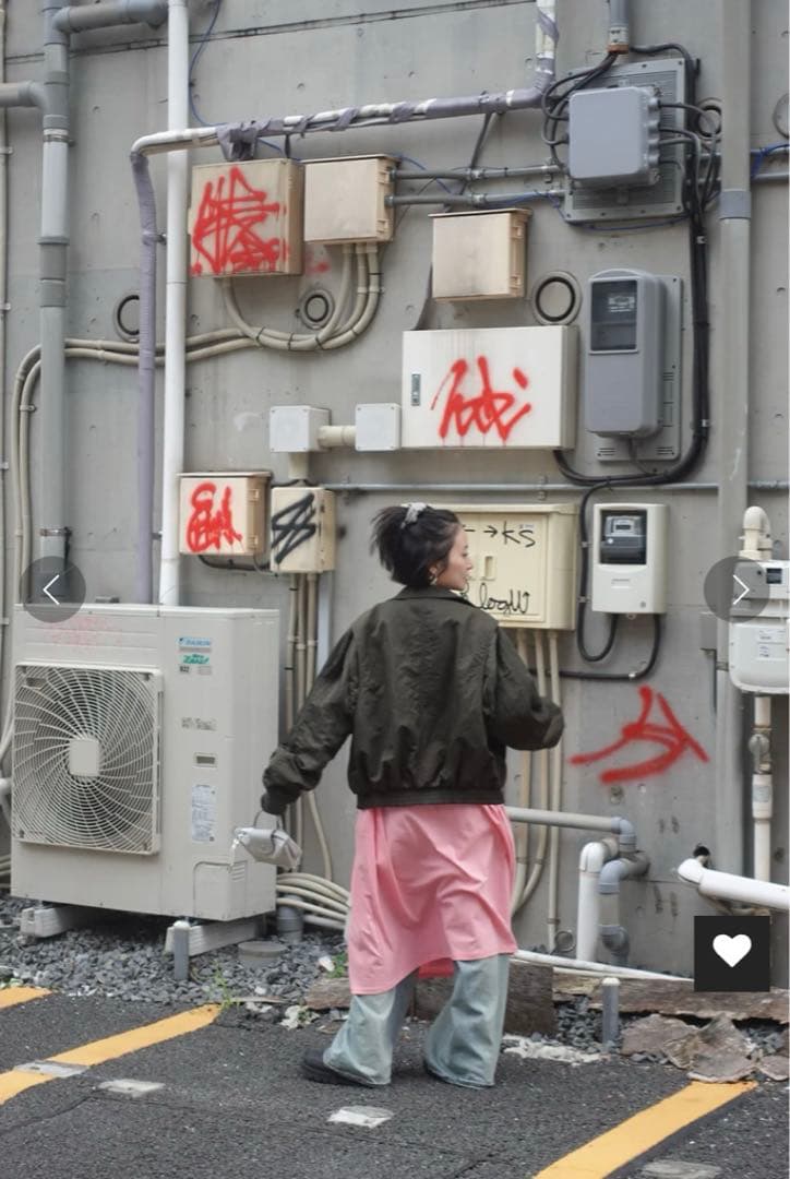 TEEN BOOPフライトブルゾン