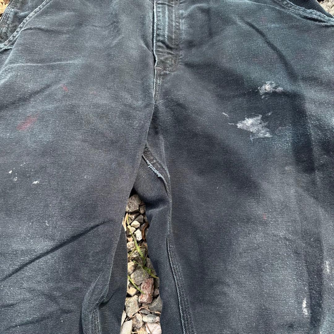 カーハート B11 ペインターパンツ 34x30 ブラックデニム