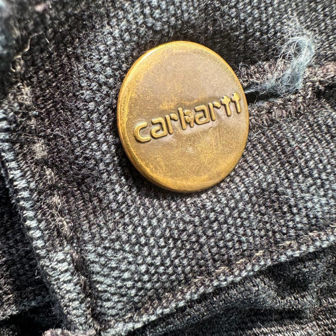 カーハート B11 ペインターパンツ 34x30 ブラックデニム