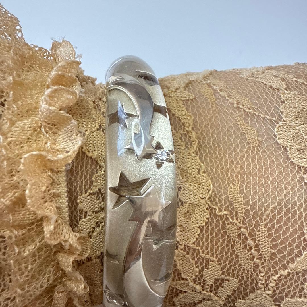 スタージュエリー　アクリルバングル