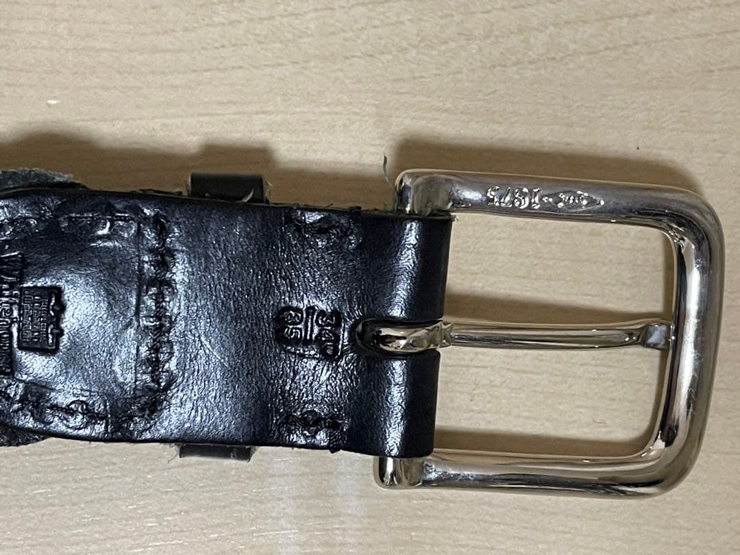 ホワイトハウスコックス WHITEHOUSE COX レザー ベルト 32mm