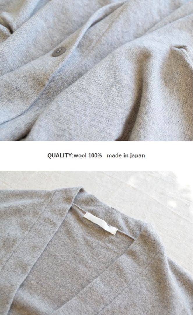 《本日限定》evam eva wool robe vestmade