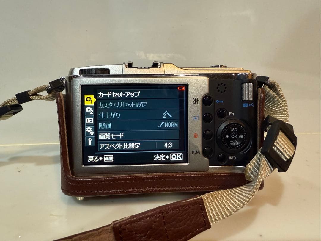 OLYMPUS PEN EP-1 オリンパス・ペンE-P1レンズキット　付属品付