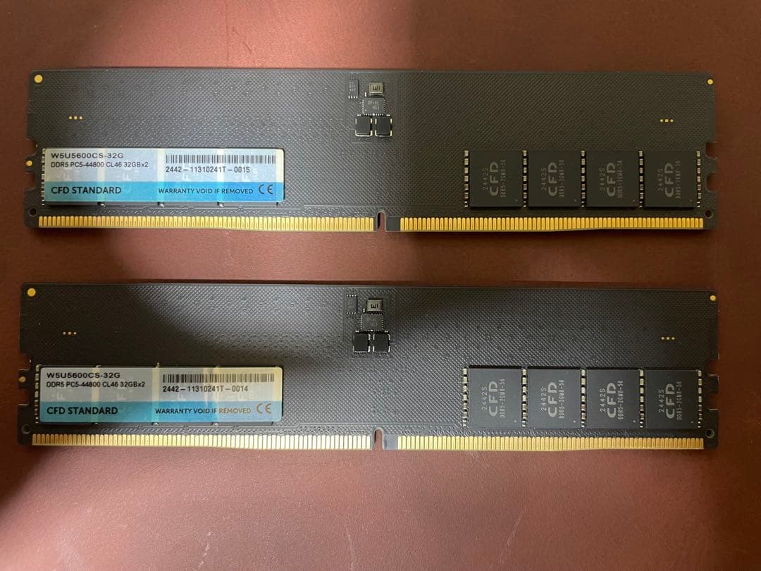 CFD STANDARD DDR5 CL46 32GB 2枚組 (64GB)