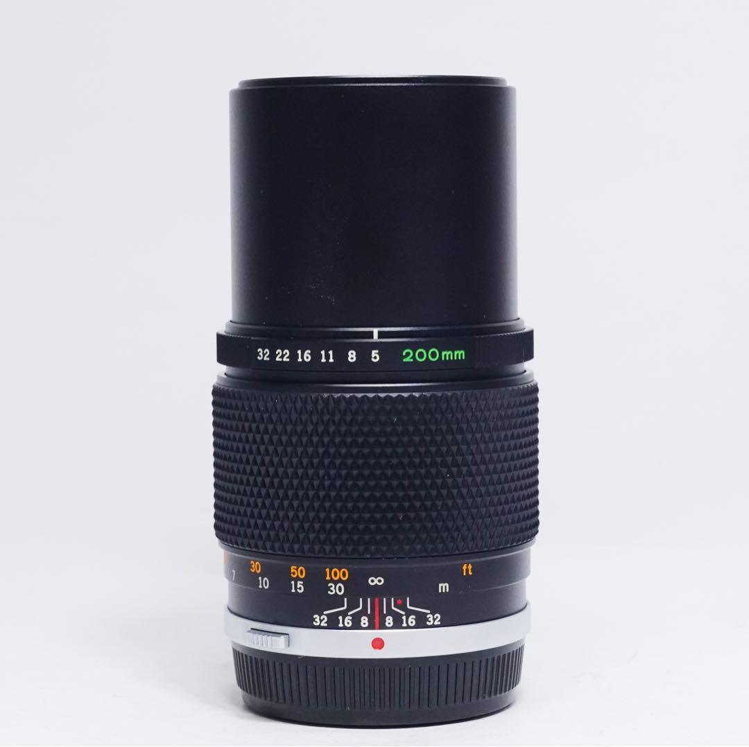 極美品 OLYMPUS OM ZUIKO MC AUTO-T 200mm f5