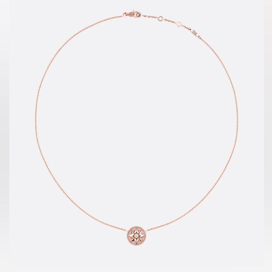 美品☆正規品　Dior ディオール　Rose des Vents ネックレス